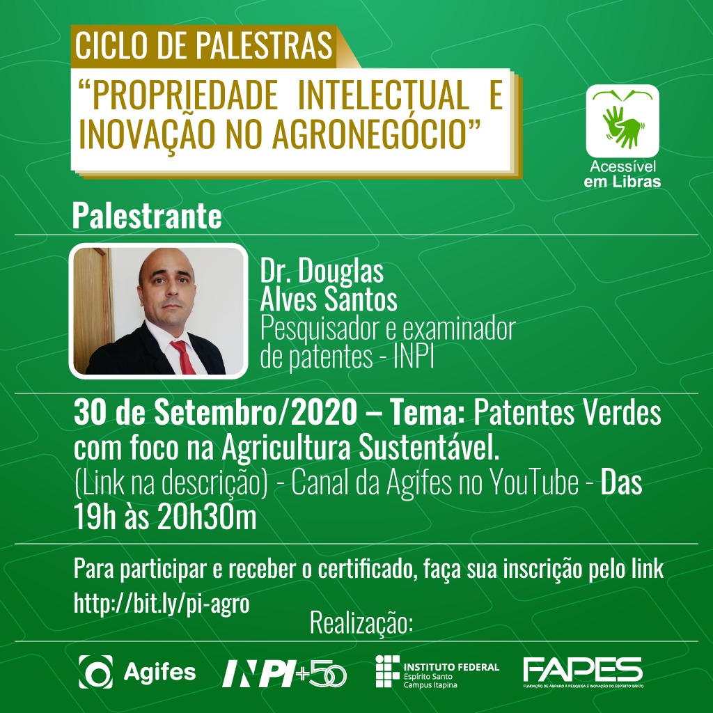 palestra agifes patente verde