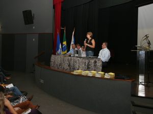 Abertura do semestre letivo para os cursos superiores do campus Vitória 