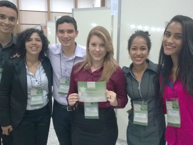 alunos do curso tecnico em quimica que apresentaram os trabalhos