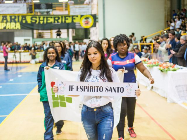 Confira fotos da cerimônia de abertura do JIF Sudeste