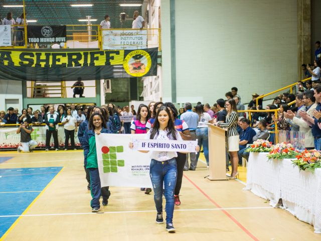 Confira fotos da cerimônia de abertura do JIF Sudeste