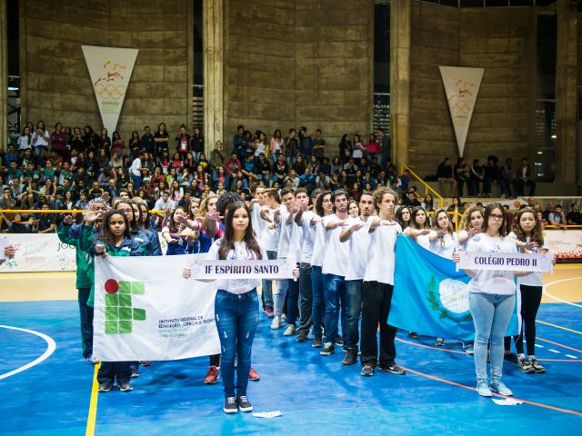 Confira fotos da cerimônia de abertura do JIF Sudeste