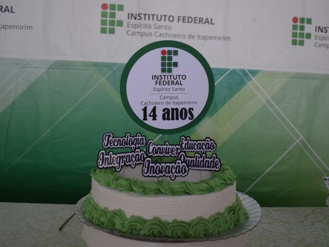 Campus Cachoeiro de Itapemirim comemora aniversário de 14 anos