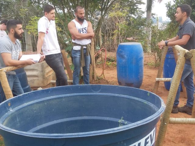 Projeto de extensão do Campus de Alegre leva peixes e hortaliças para idosos de Jerônimo Monteiro