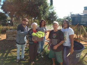 Projeto de extensão do Campus de Alegre leva peixes e hortaliças para idosos de Jerônimo Monteiro