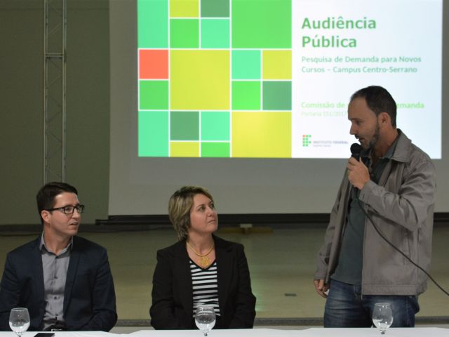 Campus Centro-Serrano apresenta proposta para novos cursos