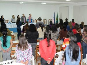 2013 - Aula inaugural do curso de Cuidador Infantil - Campus Montanha