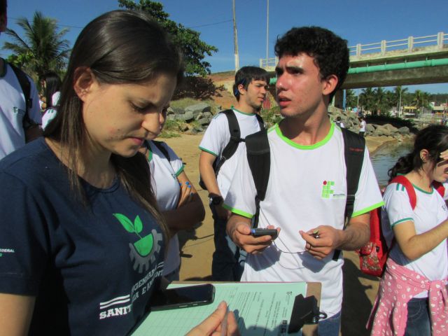 Alunos do Técnico em Meio Ambiente de Vitória têm primeira aula prática