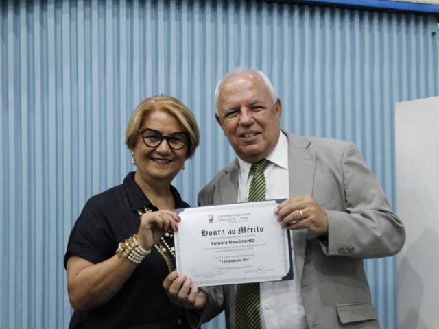 Ifes recebe homenagem pelos 110 anos do Campus Vitória e da Rede Federal