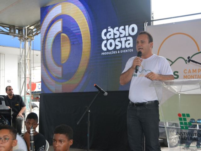 Campus Montanha comemora aniversário de cinco anos com evento na praça da cidade