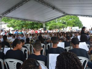 Campus Montanha comemora aniversário de cinco anos com evento na praça da cidade