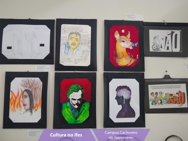 Cultura no Ifes: ensino e artes plásticas compartilham espaço na comunidade escolar