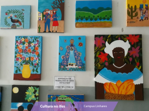 Cultura no Ifes: ensino e artes plásticas compartilham espaço na comunidade escolar