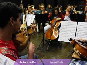 Cultura no Ifes: bandas e orquestras estimulam a criatividade e a socialização