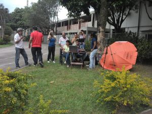 2014 - Primeiro voo de teste de Drone é realizado no Campus Vitória