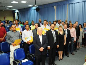 2014 - Campus Serra forma turma pelo Pronatec em parceria com construtura