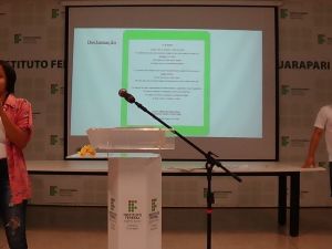 2017 - III Jornada de Ensino, Pesquisa e Extensão movimentou Campus Guarapari