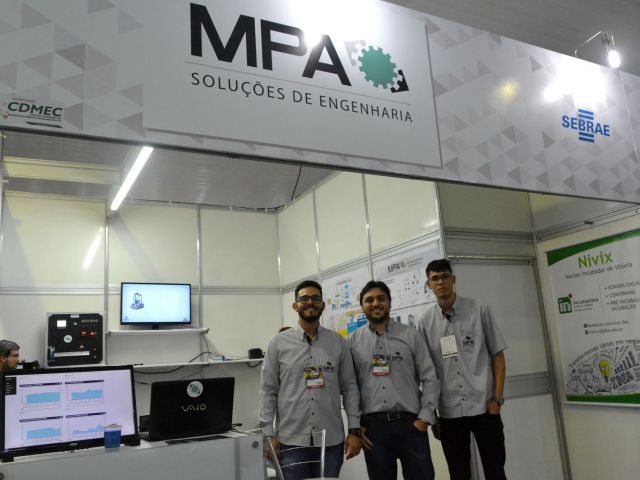 Estande do Ifes na MEC Show 2019