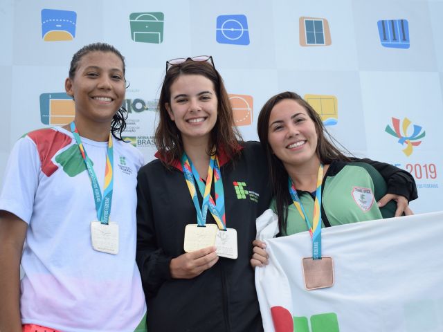 Atletas do Ifes conquistam medalhas e troféus em nove modalidades no JIF 2019