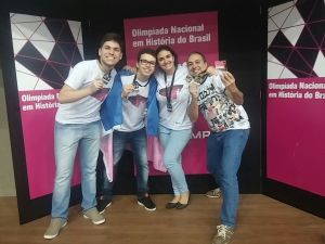 Equipes do Ifes conquistam medalhas na Olimpíada Nacional em História do Brasil