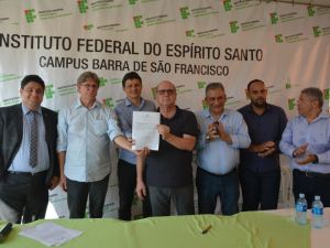 Ifes dá início às obras de construção da nova sede do Campus Barra São Francisco