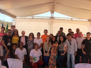 2015 - Solenidade de encerramento das comemorações de aniversário e do início da segunda fase das obras do Campus Barra de São Francisco.