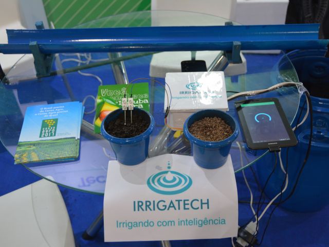 Alunos e professores apresentam produtos e protótipos no TecnoAgro