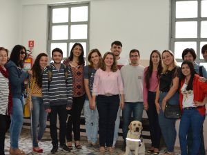 Alunos do Campus de Alegre visitam Instituto Luiz Braille do Espírito Santo