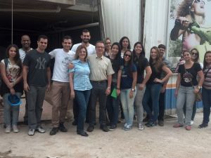 2015 - Alunos do Campus Vitória visitam obra de construtora