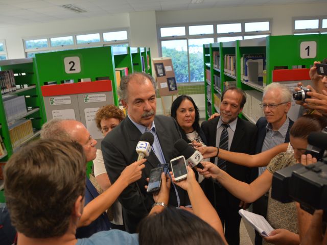 Ministro da Educação visita o Campus Guarapari e participa de evento em Vitória