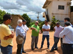 2016 - Visita do reitor às jazidas e indústrias de produção de rochas ornamentais da região noroeste capixaba