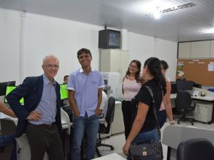 Visita do Reitor à Barra de São Francisco